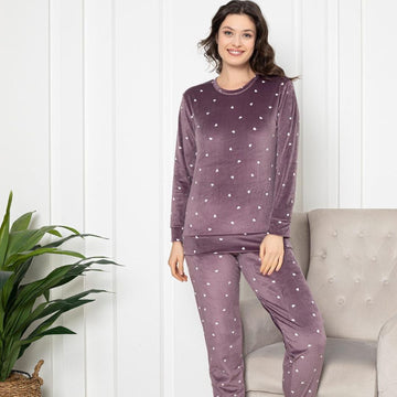 Pijama dama catifea | 0242-PM