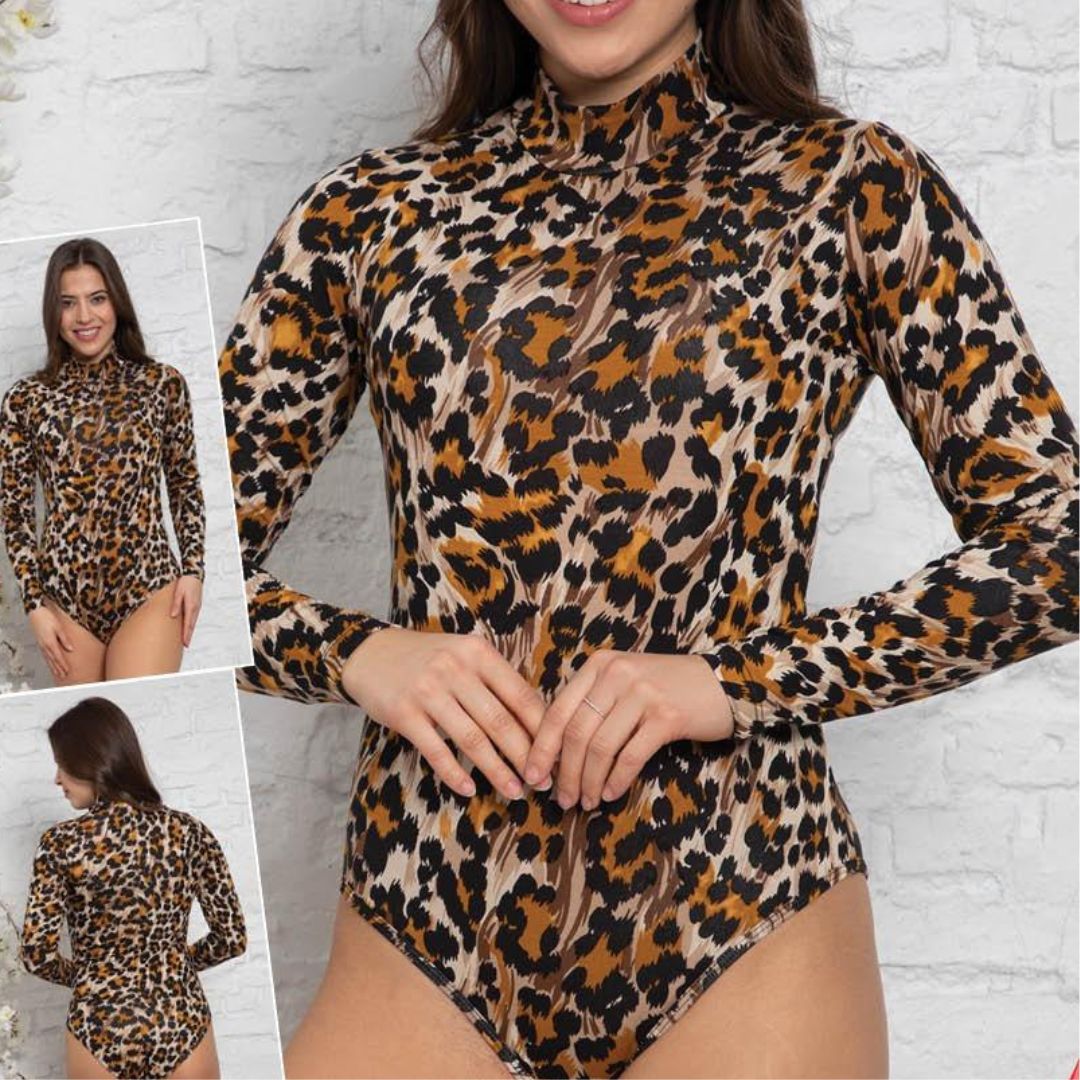 Body de Damă cu Mâneci Lungi – Confortabil, Modern și Ușor de Asortat, cod 0004-PM