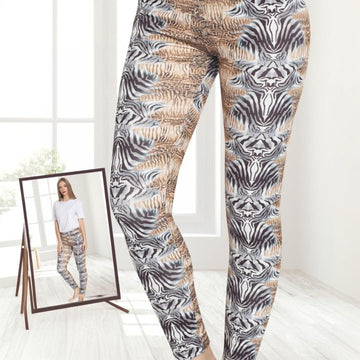 Colanti dama – Model cu imprimeu trendy si material elastic, Cod: 0151-PM
