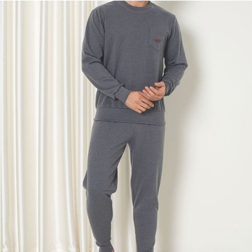 Compleu barbati confort si stil casual bumbac 60%, 40% poliester  –  | COD 8549-PM