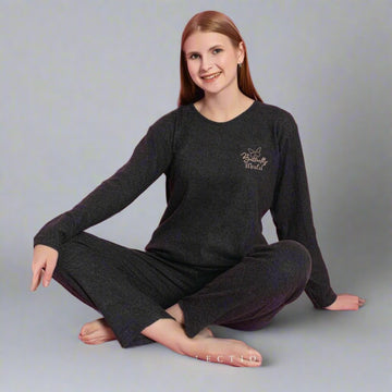 Pijama de dama din bumbac 100% – Confort si stil pentru nopti linistite | COD 8567-PJ