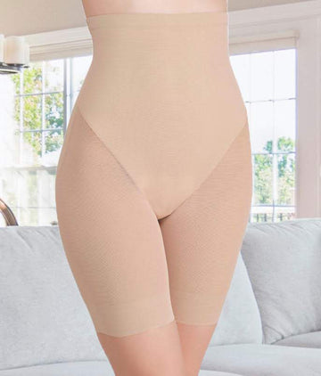 Pantaloni Scurti Modelatori cu Talie Inalta – Silueta Conturata si Confort Maxim