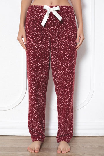 Pantaloni pijama dama polar – moi, caldurosi, ideali pentru iarna