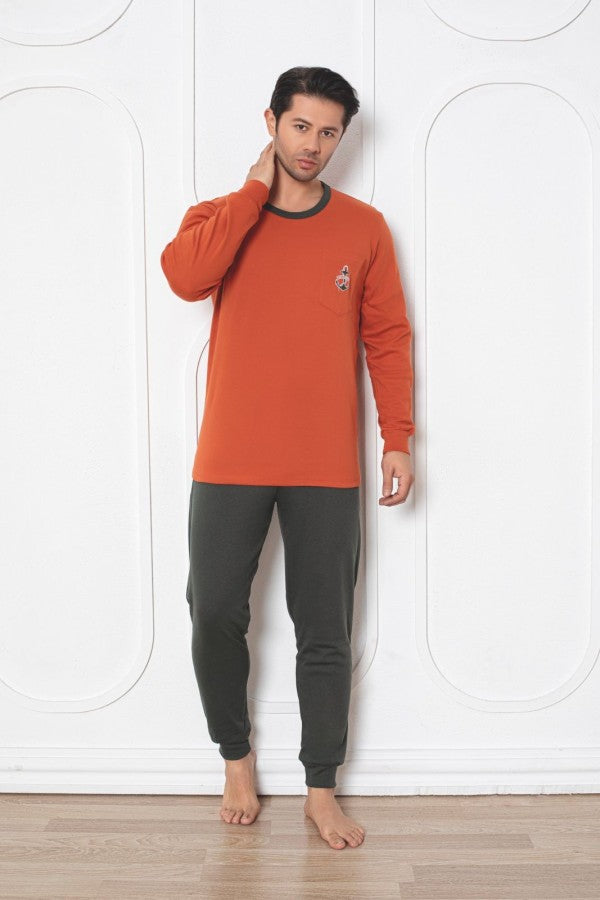 Pijama Barbat Interlok – caldura, confort si stil in orice sezon