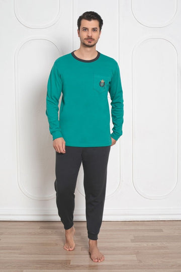 Pijama Barbat Interlok – caldura, confort si stil in orice sezon