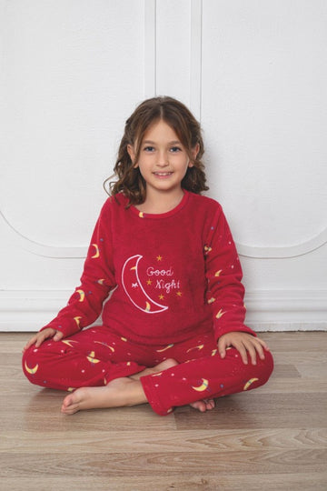 Pijama copii fete polar cocolino | 7008-PM