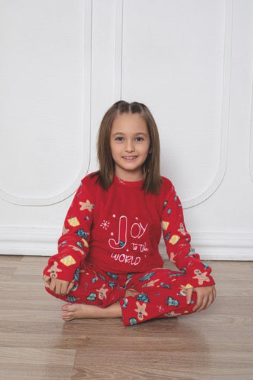 Pijama copii fete polar cocolino | 7011-PM