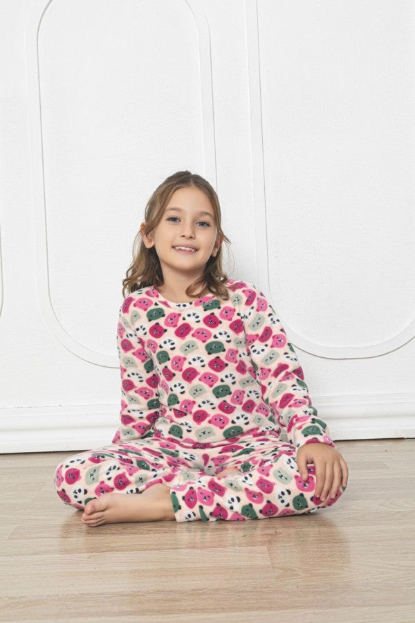 Pijama copii fete polar cocolino | 7014-PM