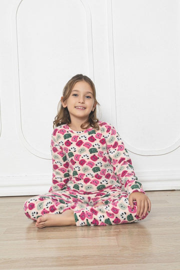 Pijama copii fete polar cocolino | 7014-PM