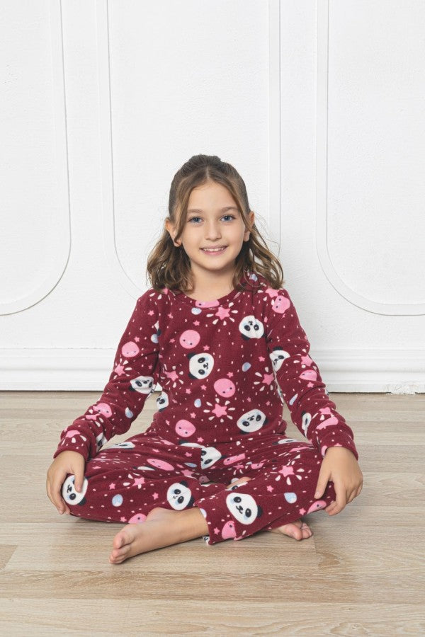 Pijama copii fete polar cocolino | 7015-PM