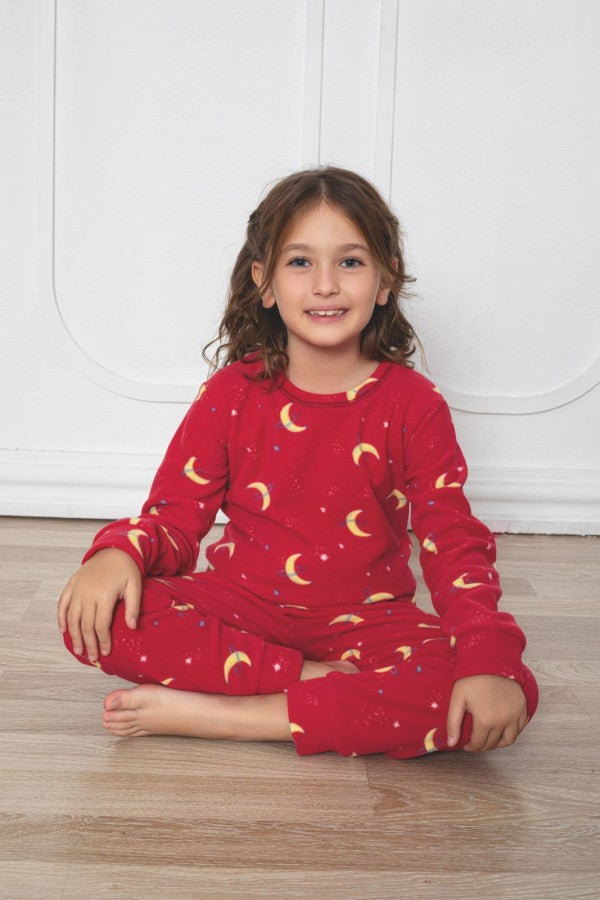 Pijama copii fete polar cocolino | 7017-PM
