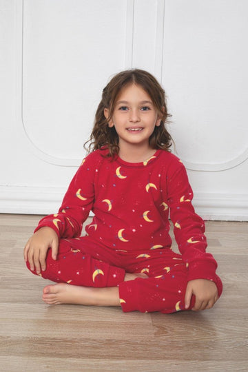 Pijama copii fete polar cocolino | 7017-PM
