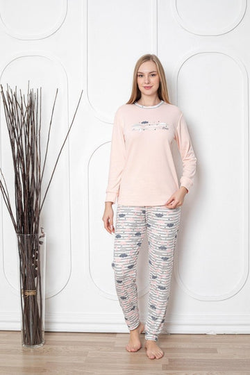 Pijama damă bumbac | 6246-PM