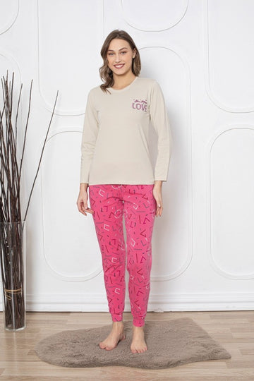 Pijama damă lycra | 6253-PM