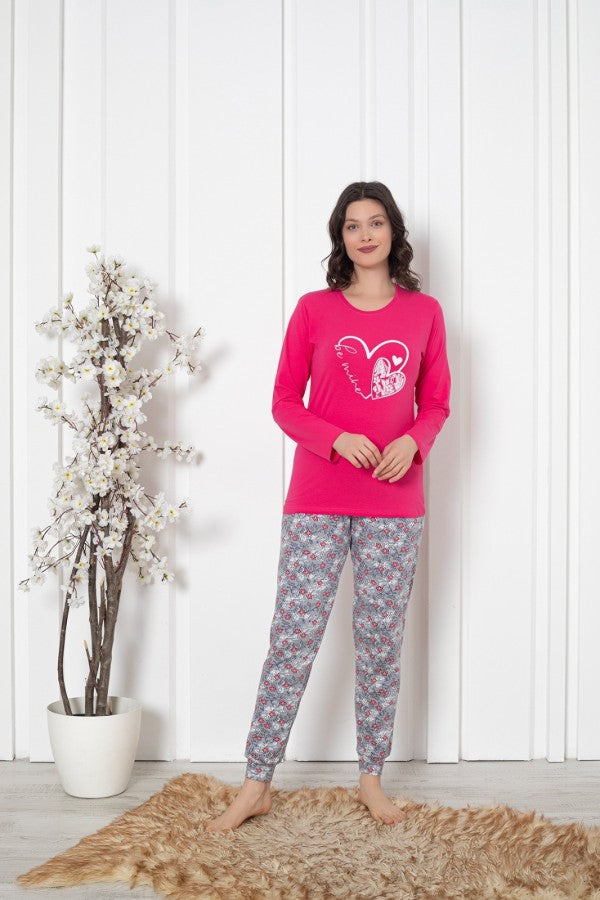 Pijama damă lycra | 6256-PM