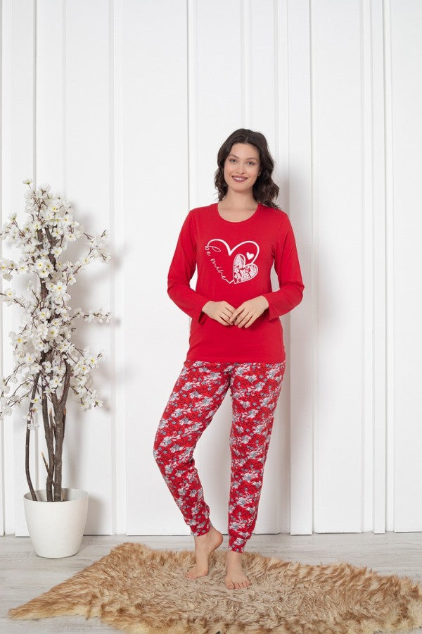 Pijama damă lycra | 6257-PM