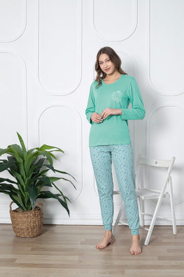 Pijama damă lycra | 6258-PM
