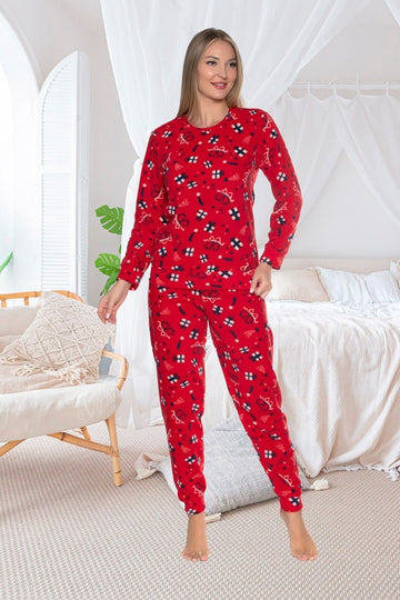 Pijama damă polar | 6234-PM