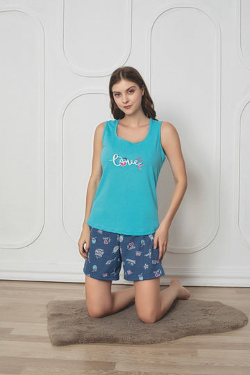 Pijama Dama Baki Short Maiou 5014
