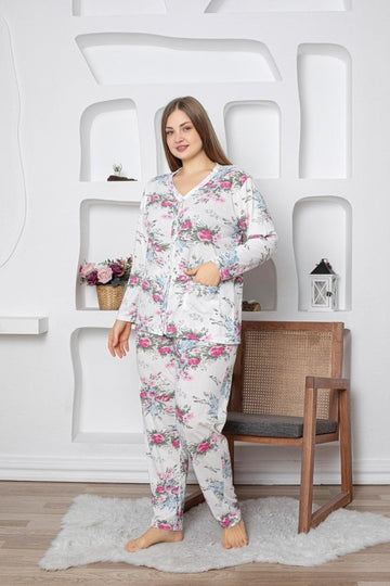 Pijama de Dama bumbac batal | 0025 - PM