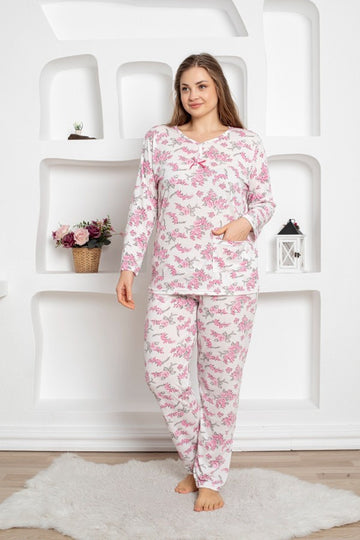 Pijama de Dama bumbac batal | 0026 - PM