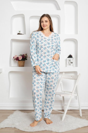 Pijama de Dama bumbac batal | 0028 - PM