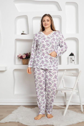 Pijama de Dama bumbac batal | 0029 - PM