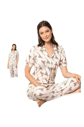 Pijama dama bumbac | 0273-PM